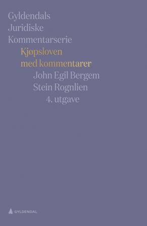Kjøpsloven med kommentarer - Bok av Stein Rognlien & John Egil Bergem - Hardback