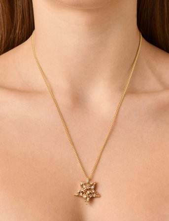 Dyrberg/Kern Lyra Sg Golden - Gold - ONE SIZE