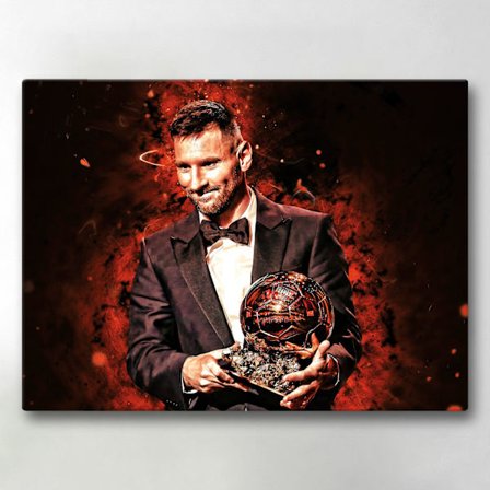 Lerretsbilde / Bilde - Lionel Messi - 40x30 cm - Lerret