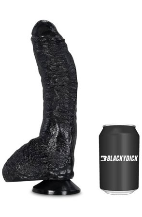 Kjøp BlackyDick Tyson XL Dildo Black 27 cm - Analdildo | God pris