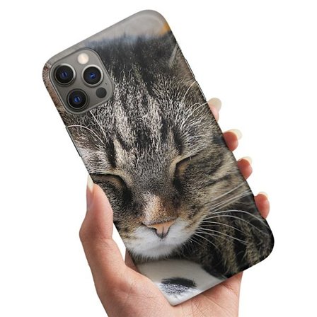 iPhone 16 Pro - Skal/Mobilskal Sovande Katt