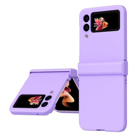 Lämplig För Samsung Z Flip3 Phone Case Enfärgad Macar
