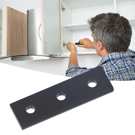 10 stk Møbelforbindelsesplader Robust Rustfri Aluminium Legering Lige Beslag Samlingsbræt 2020