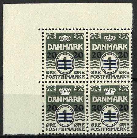 Færøerne - 4-blok AFA 2A - Postfrisk