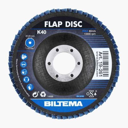 Flapdisc 115 mm K80 - Biltema