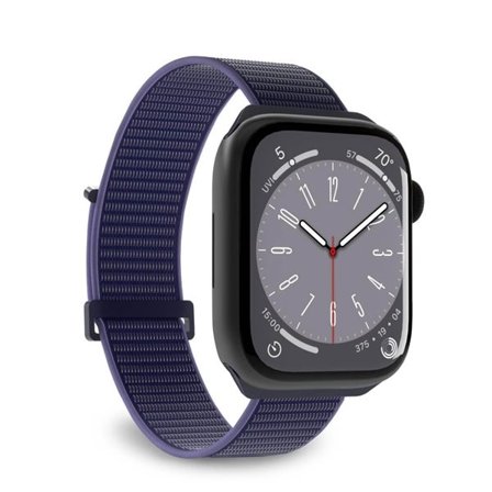 Puro Sport Nylon-rem til Apple klokke 42 / 44 / 45 / 49 mm - Blå