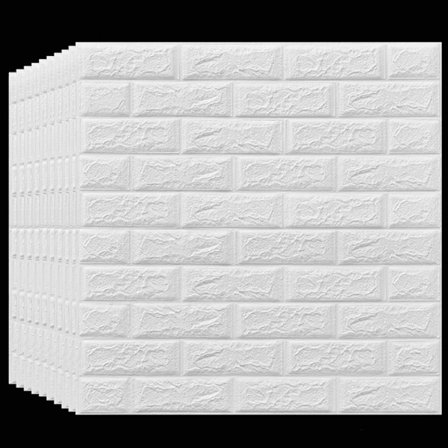 3D Seinäpaneelit, kuorittavat ja liimattavat - PE-vaahtomuovi, tee-se-itse, itseliimautuva, vedenpitävä, täydellinen sisäseinien sisustukseen 