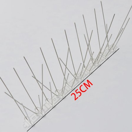 12 stk. duesøm, altan duesøm, fuglesøm i rustfrit stål