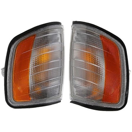 Bilhörnljus Främre Blinkers Indikatorlampa för Mercedes Benz E Klass W124 1985-1996 124826124