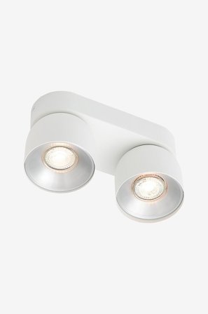Nordlux - Spotlight Pitcher 2-Spot - Hvid - Spotlights - Fra Homeroom