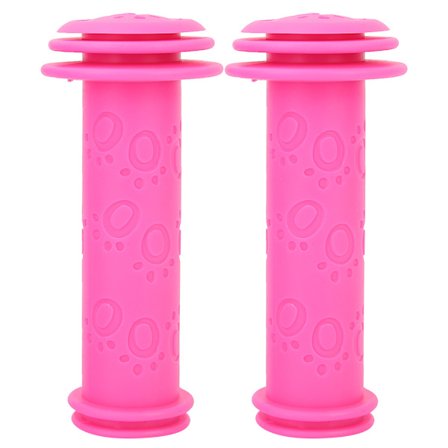 Håndtak for barn Sykkelsparkesykkel Anti-skligrep Styre (rosa rød)