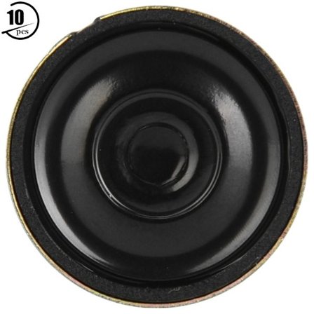 10 stk. 27mm 8Ω 0,5W runde højttalerhorn lydhøjttaler reparationsdele