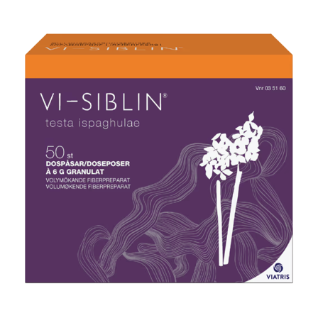Vi-Siblin Granulat 610mg/g i doseposer, 50 x 6 g