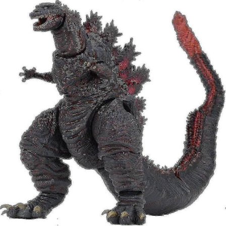 Godzilla - 12" Hode til Hale Actionfigur - 2016 Shin Godzilla