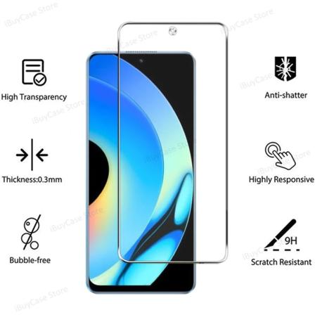 4 kpl näytönsuojaa Realme 10 Pro 5G -karkaistua lasia