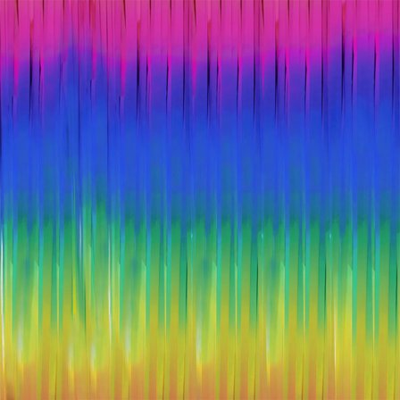 Dörrdraperi Regnbågsfärger 100x250cm - Partyninja.se