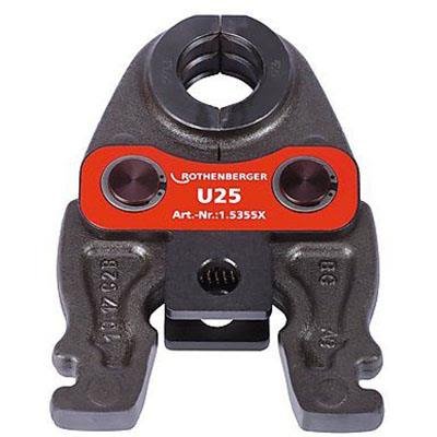 Rothenberger Compact Pressbakke U-profil 25 mm, VVS-utstyr