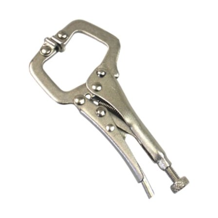 Låse C-klemme Tang Svejsetænger Elektriker Vedligeholdelse Træbearbejdning C-type Låsetang til Bygning DIY Skuffer Garage