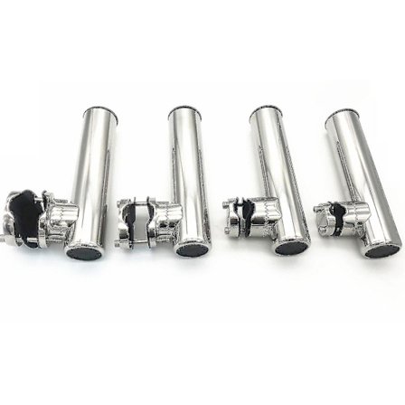 Justerbar Fiske Stang Holder i Rustfritt Stål for Båt - Marine Fiske Stang Holder for 19-25mm/28-32mm/43-51mm Fiskeutstyr