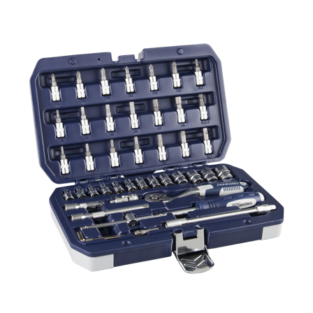 Set Chiavi a Bussola Proworks 1/4" 46 Pezzi