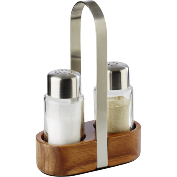 Salt & Pepparkarställ Wood APS