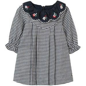 Tartine et Chocolat Checked Dress Navy 18 Months - Dresses - 18 months - Navy