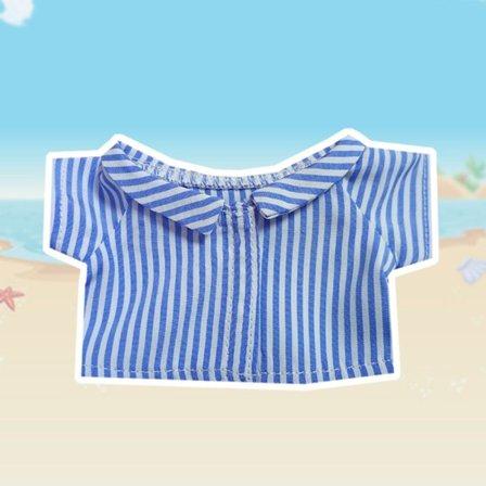 Dukkeklær Skjorte Klær BLÅ SKJORTE SKJORTE