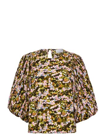 Selected | Slfevie 3/4 Plisse Top B | 34