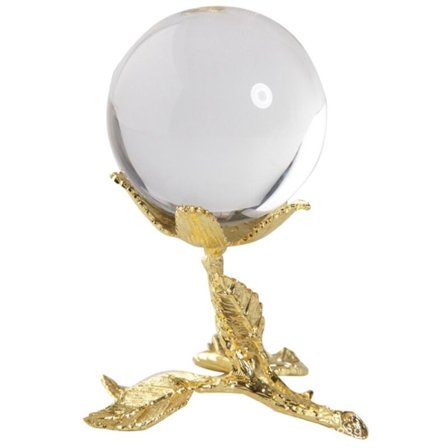 Nordisk stil krystallkule skrivebordsdekor harpiks ornamenter hagehagefigur kontor soveromdekorasjon B