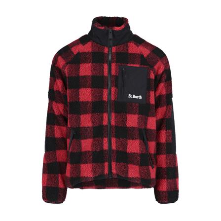 MC2 Saint Barth Fleece Jakke Rød, Herre