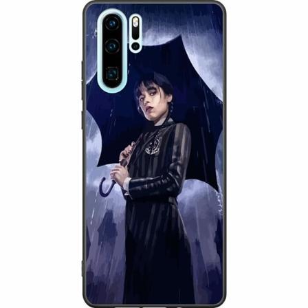 Huawei P30 Pro Svart Skal Wednesday Addams