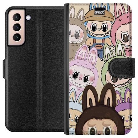 Kompatibelt Plånboksfodral till Samsung Samsung Galaxy S21 The Monster Edition Samlarfigur Anime