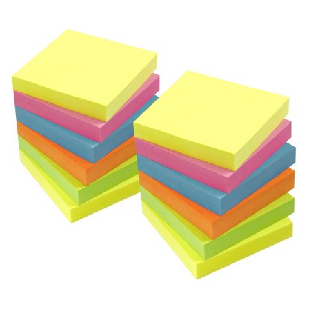 LYRECO Lyreco Premium Notes är självhäftande notisar med extra starkt lim - perfekt för vertikala ytor. 12/fp - Lyreco - Kontorsmaterial - Notes och 