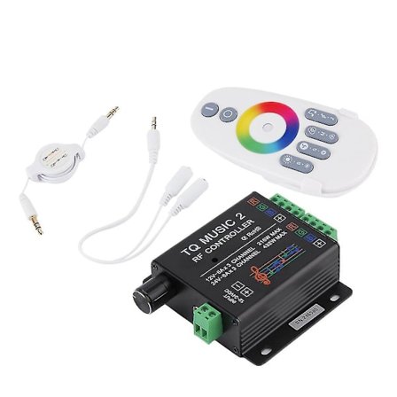 Sound Audio Led Rgb Rf Musikcontroller Touch 12/24v 18a
