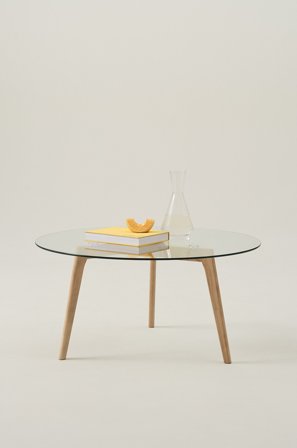 Jotex - Sofabord, Diameter 90 Cm Eik - MALEVIK - Kjøp Sofabord hos Jotex