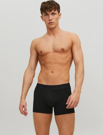 Jack & Jones Jactone In Tone Trunks 5 Pack Noos - Black - XL
