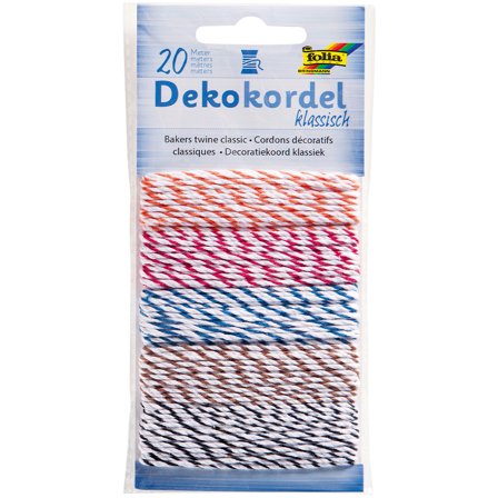 Folia Papierschnur Klassisch 20 m