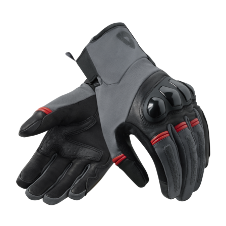 Rev'it! Speedart H2O Motorcycle Gloves Black/Grey S