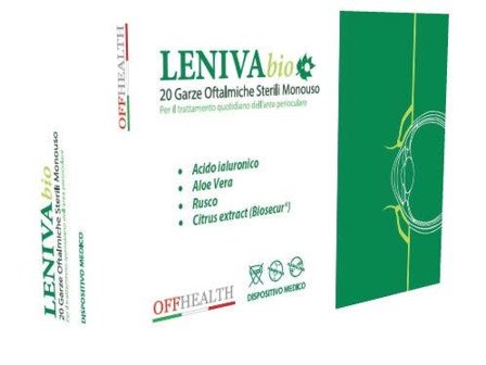LENIVA BIO 20 garze oftalmiche sterili