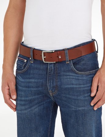 Tommy Hilfiger New Denton Belt 4.0 - Brown - 110