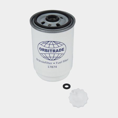 Kraftstofffilter Orbitrade 840335 / 860874 / 838593 / 243464, für Innenbordmotor, für Volvo Penta D6, D7, D22, D40-D44, D300 - Boot