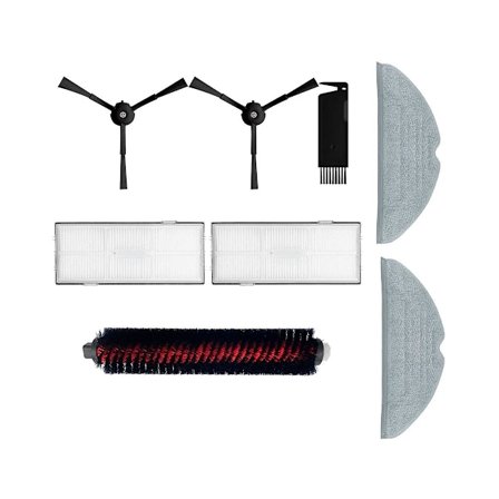 Rullborste, Sidoborste, HEPA-filter, Dammsäck, Mopp för S8 Pro Ultra / G20 Hög Hastighet Rengöring