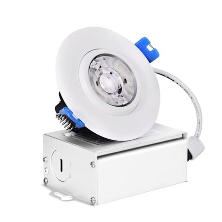 9W Dusjlys Dimbar LED Downlight Universal Downlights