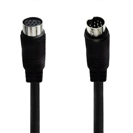 Mini DIN 10Pin Han til Hun Kabel Udskiftning 10Pin Kabel til Hjemmebiograf