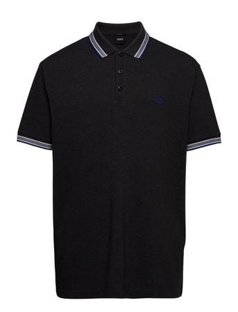 Paddy Polos Short-sleeved Svart BOSS