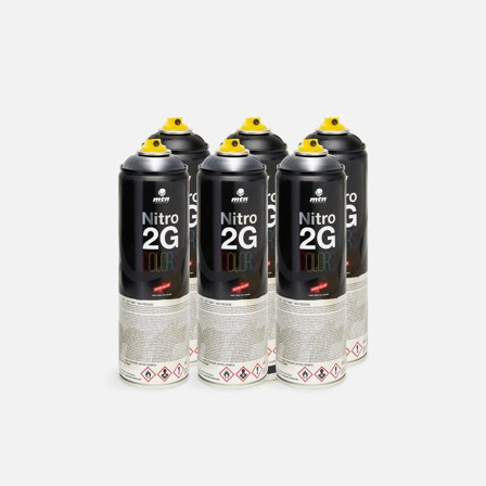 Montana Nitro 2G Colors 500 ml Bombing 6 Pack