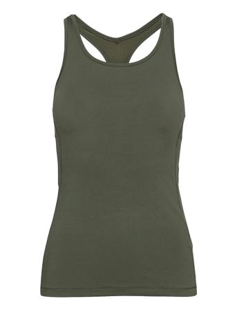 Essential Racerback With Mesh Insert T-shirts & Tops Sleeveless Vihreä Casall