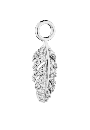 Charlotte Bonde STHLM Signature Boho Feather Pendant Smycken & klockor Dam Silver ONESIZE