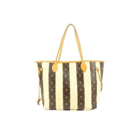Louis Vuitton Vintage, Pre-owned Leather louis-vuitton-bags Bruin, Dames, Maat:ONE Size