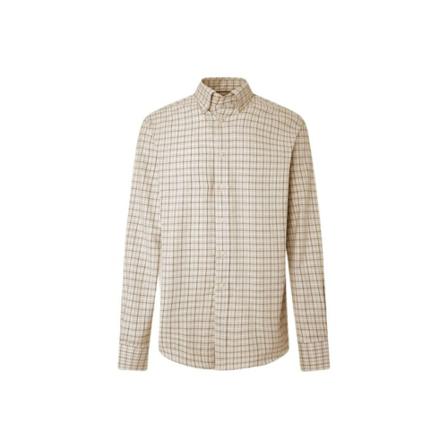 Hackett, Casual Shirts Beżowy, Mężczyzna, Rozmiar: XL
